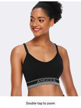 4/3/19. Angool Women's Sports Bra (PRICE IS FIRM IF YOUR JUST BUYING THIS ITEM)